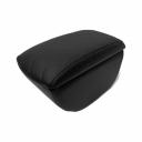 Автоподлокотник PSV VW Jetta VI 2011 РОМБ отстрочка черная черная перфорированная экокожа 135614