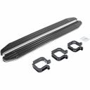 Автомобильные пороги для Mitsubishi L200 IV 2006-2019 2018-н.в. Пороги на автомобиль Rival Premium для Mitsubishi L200 IV 2006-2019 2018-н.в., 193 см, 2 шт., алюминий A193ALP.4003.1