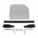 Защита рк для great wall poer 2021-н.в., Защита рк Rival для great wall poer 2021-н.в., алюминий 3 мм, с крепежом, штампованная 333.2025.1