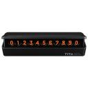 Набор Xiaomi TITA Temporary Parking Card black черный 1