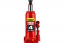 Домкрат Stayer RED FORCE 43160-4-К гидравлический бутылочный в кейсе 4т 194-372 мм