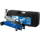 Домкрат подкатной гидравлический ЗУБР Профессионал T77 43055-3-K синий 3 т