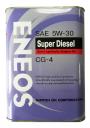 Моторное масло Eneos Super Diesel Semi-Synthetic 5W30 1л