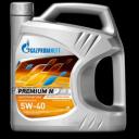 Моторное масло GAZPROMNEFT синтетическое Premium N SN/CF A3/B4 5W40 4л