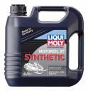 Синтетическое моторное масло для снегоходов Snowmobil Motoroil 2T Synthetic TC 4 л