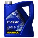 Моторное масло Mannol полусинтетическое classic sn/cf, a3/b4 10w40 4л