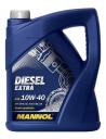 Масло mannol 10w40 diesel extra api sl/ch-4/acea a3/b3 5л п/с mn7504-5