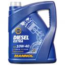 Моторное масло Mannol полусинтетическое Diesel extra 10W40 5л