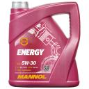 Моторное масло Mannol синтетическое Energy 5W30 A3/B4 SL 4л