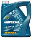 Моторное масло MANNOL UNIVERSAL 15W40 4л