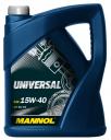 Моторное масло Mannol Universal 15w40 5л