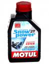 Моторное масло Motul Snowpower 2T 1л