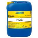 Синтетическое моторное масло RAVENOL HCS SAE 5W-40, 10 л