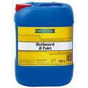 Полусинтетическое моторное масло RAVENOL Outboardoel 2T Teilsynth, 10 л