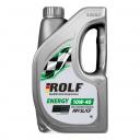 Моторное масло Rolf полусинтетическое GT 10W40 4л