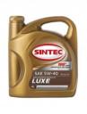 Моторное масло SINTEC Luxe Sae 5w40 Api Sl/Cf 4л