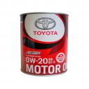 Моторное масло Toyota Motor Oil SN/GF-5 0W20 1л