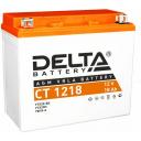 Аккумулятор 12V - 20 А/ч "Delta CT" (YTX20-BS, YTX20H, YB16-B-CX, YB16-B, YB18-A) (CT 1218)
