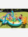 Надувной игровой центр Intex 57135 Страна Динозавров 3+, Голубой