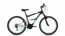 Велосипед Altair MTB FS 26 1.0 2021 18" черный