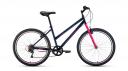 Велосипед Altair MTB HT 26 low 2021 17" темно-синий/розовый