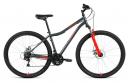 Велосипед Altair MTB HT 29 2.0 Disc 2021 17" темно-серый/красный