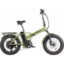 Электрический велосипед Eltreco MULTIWATT NEW хаки (022576-2330)