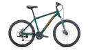 Горный велосипед Forward Hardi 26 2.1 disc 2021 рост 18" зеленый матовый/оранжевый