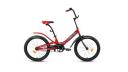 Велосипед Forward Scorpions 1.0 2020 10.5" красный/черный