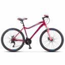 Велосипед STELS Miss 5000 MD V020 2021 18" вишневый/розовый