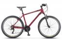 Велосипед STELS Navigator 590 V 26 K010 2021 16" бордовый/салатовый