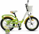 Велосипед Stels Pilot 190 16 2018 9" зеленый/желтый