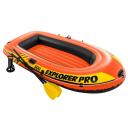 Лодка Explorer pro 300, 3 местная, 244 х 117 х 36 см, вёсла, ручной насос, до 200 кг, 5835