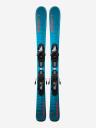 Горные лыжи с креплениями Elan Maxx Blue JR Shift + EL 4.5 GW 24/25, Синий