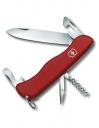 Нож Victorinox Picknicker, 111 мм, 11 функций, с фиксатором лезвия, красный