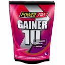 Гейнер PowerPro Gainer 10 1000 грамм Клубника-Банан