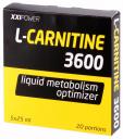 XXI Power L-Carnitine 3600, 5 ампул по 25 мл, земляника