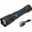 Фонарь Focusray 1313 – это надежный и удобный ручной светодиодный фонарь, который идеально подходит для различных ситуаций: от повседневного использования и бытовых нужд до активного отдыха и путешествий. Он сочетает в себе компактность, высокую функциональность и простоту управления. Основные характеристики: Модель: Focusray 1313 Тип фонаря: Ручной, компактный, светодиодный Питание: Литий-полимерный аккумулятор (перезаряжаемый) Время работы: До 4 часов при полной зарядке Световой поток: 50 люмен Дальность свечения: 50 метров Режимы свечения: Яркий свет (максимальная мощность) Экономный свет (увеличенное время работы) Мигающий свет (для подачи сигнала или в экстренных случаях) Индикация заряда: Четыре светодиодных индикатора возле кнопки включения/выключения, отображающие степень заряженности аккумулятора Емкость аккумулятора: 800 мАч Время зарядки: 3,5 часа Ключевые особенности: Компактный и легкий: Идеальный размер для ношения в кармане, сумке или рюкзаке. Яркое и надежное освещение: Светодиодная технология обеспечивает качественный свет при минимальном потреблении энергии. Интуитивная индикация заряда: Удобный контроль уровня заряда аккумулятора. Три режима работы: Возможность выбора оптимального режима в зависимости от ситуации. Перезаряжаемый аккумулятор: Удобство и экономичность, не нужно постоянно менять батарейки.