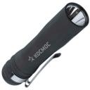 Фонарь на батарейках светодиодный 0,5Вт LED 1 режим, зажим для крепления, черный (ААх1) Космос KOC120B