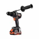 Бесщеточная ударная дрель шуруповерт Бесщеточная ударная дрель-шуруповерт Anycons 150Нм, 21В, 2 акб, AC-ID21092 RB-DB2109