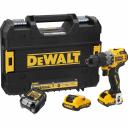 Аккумуляторная дрель-шуруповерт DEWALT DCD706 обладает компактными размерами, поэтому удобна для продолжительной работы, переноски и хранения. Она оборудована светодиодной подсветкой для работы в местах с плохим освещением. С ее помощью просверливаются отверстия диаметром до 20 мм в древесине и до 10 мм - в металле. Прорезиненная рукоятка обеспечивает надежный хват дрели и комфорт рабочего процесса. Поставляется в комплекте с двумя литий-ионными аккумуляторами. Самый высокий крутящий момент в классе - 57,5 Нм позволит полноценно заменять функционал, выполняемый 18 В шуруповёртами.