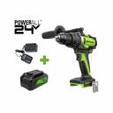 Бесщеточная ударная дрель-шуруповерт GreenWorks GD24DD140 3707607VUB