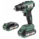 Дрель-шуруповерт Hammer ACD18BL, 18 В, 2x2 Ач, 10 мм, 0-450/0-1500 об/мин, 50 Нм (216-025)