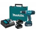 Аккумуляторная дрель-шуруповерт Makita DDF453RFE