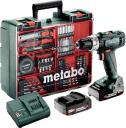 Дрель-шуруповерт METABO BS 18 L Workshop, 2Ач, с двумя аккумуляторами [602321870]