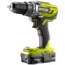 Аккумуляторная дрель-шуруповерт RYOBI R18DD3-120S