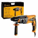 Перфоратор сетевой DEKO DKH1300W в кейсе, 1300Вт, цена за 1 шт.