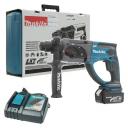 Перфоратор аккумуляторный Makita DHR202RF, 18 В, 3 Ач, SDS+, 3 режима, 1.9 Дж, 4000 уд/мин