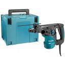 Перфоратор Makita HR3001CJ, 1050 Вт, SDS-plus, 3 реж., 3.9 Дж, 4500 уд/мин, антивибрационная ручка