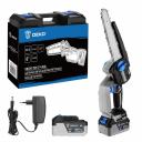 Пила цепная аккумуляторная бесщеточная DEKO DKCHS 20V, 20В, 2x4.0Ач, цена за 1 шт.